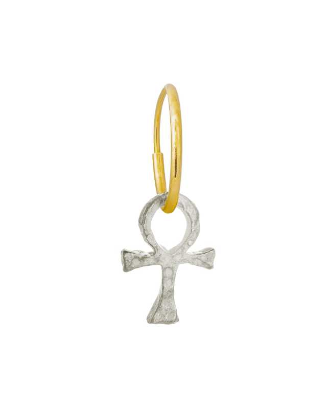 Medium Ankh Single Earring